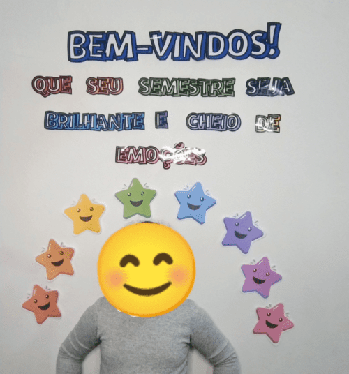 Painel Volta às Aulas para imprimir
