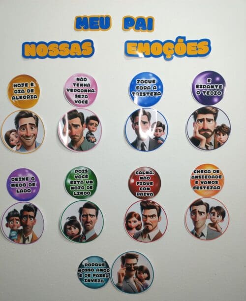 Painel dia dos pais para imprimir