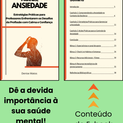 E-book Adeus Ansiedade