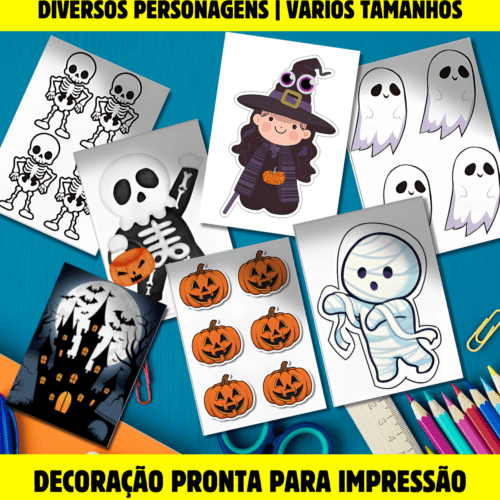 DECOR HALLOW PARA IMPRESSÃO