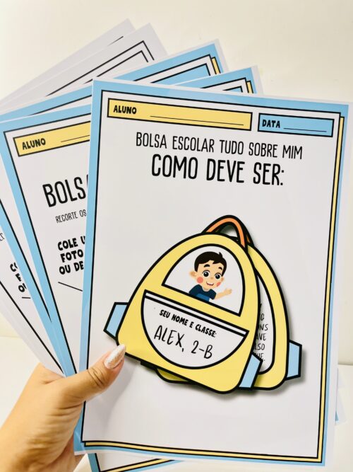 Palavras-chave: Bolsa Interativa de Volta às Aulas em PDF, Material Didático, Atividades Escolares, Recursos Educativos, Kit Escolar, Volta às Aulas, Organização Escolar, Materiais para Professores, Atividades Interativas, Ensino Divertido.