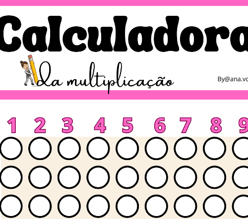 Calculadora multiplicação e divisão