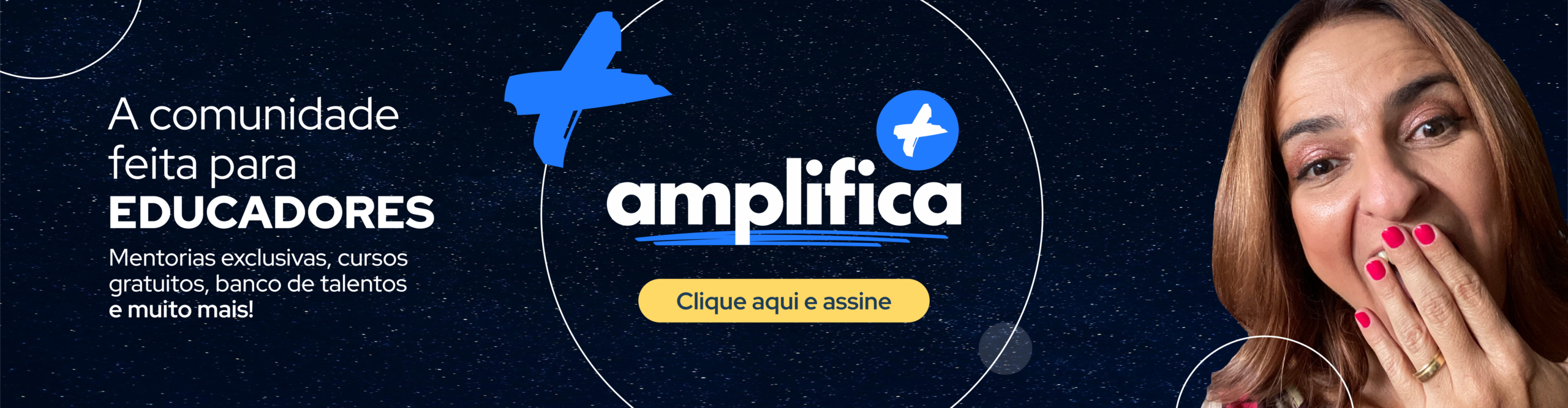 Clique aqui e assine o amplifica+