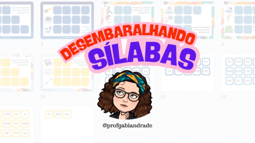 desembaralhando sílabas