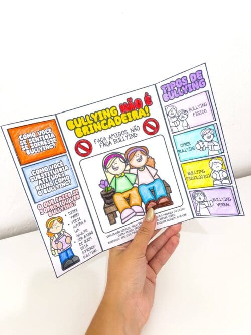 "atividades sobre bullying" "atividade interativa sobre bullying" "A Importância do Combate ao Bullying" "Material para trabalhar bullying na escola" "Atividades antibullying" "atividade bullying educação infantil" "Atividades para trabalhar bullying na escola" "lapbook combate ao bullying" "Bullying escolar" "Prevenção do bullying" "Combate ao bullying" "Conscientização sobre bullying" "Educação contra o bullying" "Bullying verbal" "Bullying físico" "Bullying psicológico" "Cyberbullying" "Bullying social" "Bullying infantil" "Bullying adolescente" "Bullying na escola" "Bullying na sala de aula" "Atividade sobre bullying 1 ano" "Atividade sobre bullying 2 ano" "atividades lúdicas sobre o bullying" "Atividade sobre bullying 3 ano" "atividades sobre bullying" "prevenção ao bullying" "conscientização escolar" "empatia e respeito" "dinâmicas contra bullying" "educação emocional" "convivência social" "valores éticos e morais" "cultura de paz" "Combate ao bullying" "Prevenção do bullying" "Ações anti-bullying" "Inclusão escolar"