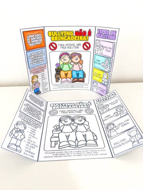 "atividades sobre bullying" "atividade interativa sobre bullying" "A Importância do Combate ao Bullying" "Material para trabalhar bullying na escola" "Atividades antibullying" "atividade bullying educação infantil" "Atividades para trabalhar bullying na escola" "lapbook combate ao bullying" "Bullying escolar" "Prevenção do bullying" "Combate ao bullying" "Conscientização sobre bullying" "Educação contra o bullying" "Bullying verbal" "Bullying físico" "Bullying psicológico" "Cyberbullying" "Bullying social" "Bullying infantil" "Bullying adolescente" "Bullying na escola" "Bullying na sala de aula" "Atividade sobre bullying 1 ano" "Atividade sobre bullying 2 ano" "atividades lúdicas sobre o bullying" "Atividade sobre bullying 3 ano" "atividades sobre bullying" "prevenção ao bullying" "conscientização escolar" "empatia e respeito" "dinâmicas contra bullying" "educação emocional" "convivência social" "valores éticos e morais" "cultura de paz" "Combate ao bullying" "Prevenção do bullying" "Ações anti-bullying" "Inclusão escolar"