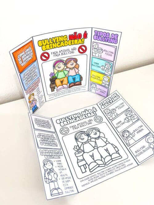 "atividades sobre bullying" "atividade interativa sobre bullying" "A Importância do Combate ao Bullying" "Material para trabalhar bullying na escola" "Atividades antibullying" "atividade bullying educação infantil" "Atividades para trabalhar bullying na escola" "lapbook combate ao bullying" "Bullying escolar" "Prevenção do bullying" "Combate ao bullying" "Conscientização sobre bullying" "Educação contra o bullying" "Bullying verbal" "Bullying físico" "Bullying psicológico" "Cyberbullying" "Bullying social" "Bullying infantil" "Bullying adolescente" "Bullying na escola" "Bullying na sala de aula" "Atividade sobre bullying 1 ano" "Atividade sobre bullying 2 ano" "atividades lúdicas sobre o bullying" "Atividade sobre bullying 3 ano" "atividades sobre bullying" "prevenção ao bullying" "conscientização escolar" "empatia e respeito" "dinâmicas contra bullying" "educação emocional" "convivência social" "valores éticos e morais" "cultura de paz" "Combate ao bullying" "Prevenção do bullying" "Ações anti-bullying" "Inclusão escolar"