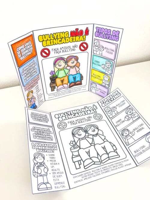 "atividades sobre bullying" "atividade interativa sobre bullying" "A Importância do Combate ao Bullying" "Material para trabalhar bullying na escola" "Atividades antibullying" "atividade bullying educação infantil" "Atividades para trabalhar bullying na escola" "lapbook combate ao bullying" "Bullying escolar" "Prevenção do bullying" "Combate ao bullying" "Conscientização sobre bullying" "Educação contra o bullying" "Bullying verbal" "Bullying físico" "Bullying psicológico" "Cyberbullying" "Bullying social" "Bullying infantil" "Bullying adolescente" "Bullying na escola" "Bullying na sala de aula" "Atividade sobre bullying 1 ano" "Atividade sobre bullying 2 ano" "atividades lúdicas sobre o bullying" "Atividade sobre bullying 3 ano" "atividades sobre bullying" "prevenção ao bullying" "conscientização escolar" "empatia e respeito" "dinâmicas contra bullying" "educação emocional" "convivência social" "valores éticos e morais" "cultura de paz" "Combate ao bullying" "Prevenção do bullying" "Ações anti-bullying" "Inclusão escolar"