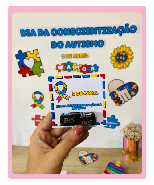 "painel dia da conscientização do autismo" "painel dia mundial da conscientização do autismo" "painel dia do autismo" "painel dia do autismo para imprimir" "lembrancinhas dia do autismo" "recurso pedagógico dia do autismo" ""recurso pedagógico para o dia do autismo" ""recurso pedagógico para trabalhar o dia do autismo" "material pedagógico para o dia do autismo" ""recurso pedagógico dia do autismo pdf" "kit de conscientização autismo" "kit para trabalhar o dia da conscientização do autismo" "atividade sobre o dia do autismo" "lembrancinhas dia da conscientização do autismo" "kit dia mundial do autismo" "dia da conscientização do autismo" "recurso lúdico dia da conscientização do autismo"