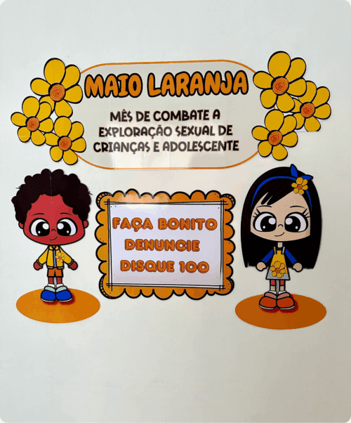 "material para trabalhar maio laranja" "material pedagógico maio laranja"