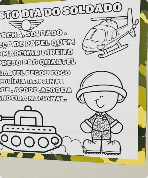 painel dia do soldado, painel dia do soldado para imprimir, painel dia do soldado pdf, painel decorativo dia o soldado, painel dia do soldado escola, painel dia do soldado educação infantil, decoração para sala de aula dia do soldado, recurso pedagógico dia do soldado, recurso pedagógico dia do soldado educação infantil, recurso pedagógico dia do soldado em pdf, recurso pedagógico dia do soldado pdf, recurso pedagógico dia do soldado para imprimir, arquivo pedagógico dia do soldado, arquivo pedagógico dia do soldado educação infantil, arquivo pedagógico dia do soldado em pdf, arquivo pedagógico dia do soldado pdf, arquivo pedagógico dia do soldado para imprimir, arquivo pedagógico digital dia do soldado, arquivo pedagógico digital dia do soldado educação infantil, arquivo pedagógico digital dia do soldado em pdf, arquivo pedagógico digital dia do soldado pdf, arquivo pedagógico digital dia do soldado para imprimir, dia do soldado, educação infantil dia do soldado, material pedagógico dia do soldado, material pedagógico dia do soldado educação infantil, material pedagógico dia do soldado em pdf, material pedagógico dia do soldado pdf, material pedagógico dia do soldado para imprimir, atividade interativa dia do soldado, atividade interativa dia do soldado educação infantil, atividade interativa dia do soldado em pdf, atividade interativa dia do soldado pdf, atividade interativa dia do soldado para imprimir, atividade dia do soldado, atividade dia do soldado educação infantil, atividade dia do soldado em pdf, atividade dia do soldado pdf, atividade dia do soldado para imprimir