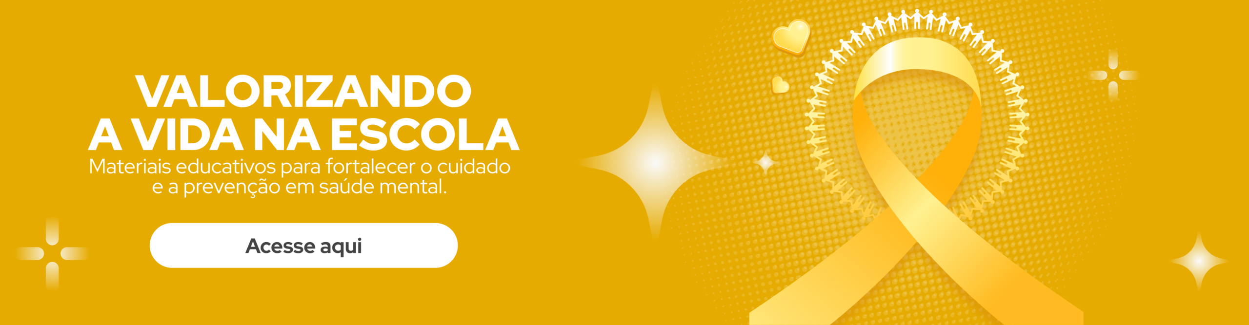 Acesse recursos para trabalhar o Setembro Amarelo.