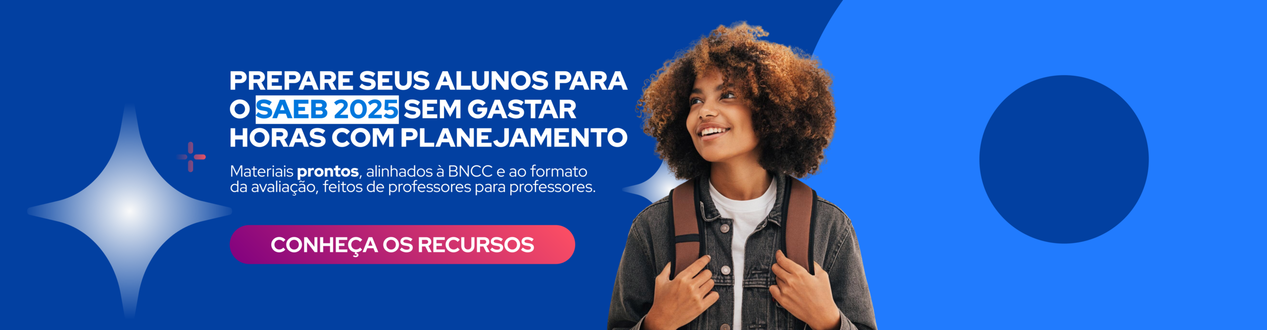Prepare seu alunos para o SAEB com o Tá Pronto. Clique e veja os recursos.